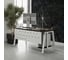 Стол офисный Kobor A-120/70 white/charlston 210822 8