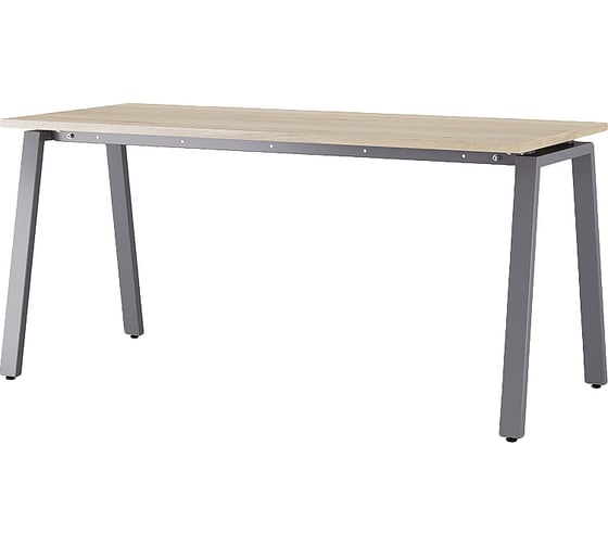 Стол офисный Kobor A-120/70 graphite/natural 210593