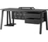Стол офисный Kobor A-120/70 black/wood 210468 11