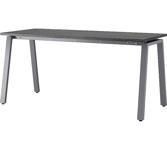 Стол офисный Kobor A-120/70 graphite/wood 210572