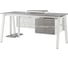 Стол офисный Kobor A-120/70 white/chicago 210759 3
