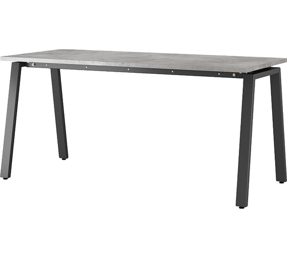 Стол офисный Kobor A-120/70 black/chicago 210447