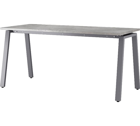 Стол офисный Kobor A-120/70 graphite/chicago 210551