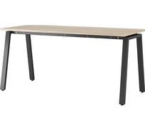 Стол офисный Kobor A-160/80 black/natural 210498