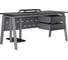 Стол офисный Kobor A-160/80 graphite/wood 210581 2