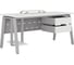 Стол офисный Kobor A-160/80 aluminum/premium 210643 2