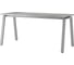 Стол офисный Kobor A-160/80 aluminum/chicago 210664 1