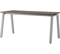 Стол офисный Kobor A-160/80 aluminum/charlston 210727