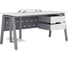 Стол офисный Kobor A-160/80 graphite/premium 210539 2