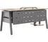 Стол офисный Kobor A-160/80 aluminum/natural 210706 4