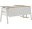 Стол офисный Kobor A-160/80 white/natural 210810 4
