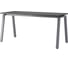 Стол офисный Kobor A-180/80 graphite/wood 210582 1