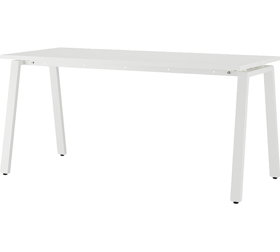Стол офисный Kobor A-80/80 white/premium 210743