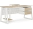Стол компьютерный Kobor KTR-120/60 white/natural 254122 3