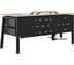 Стол офисный Kobor AB-120/70 black/natural 210905 4