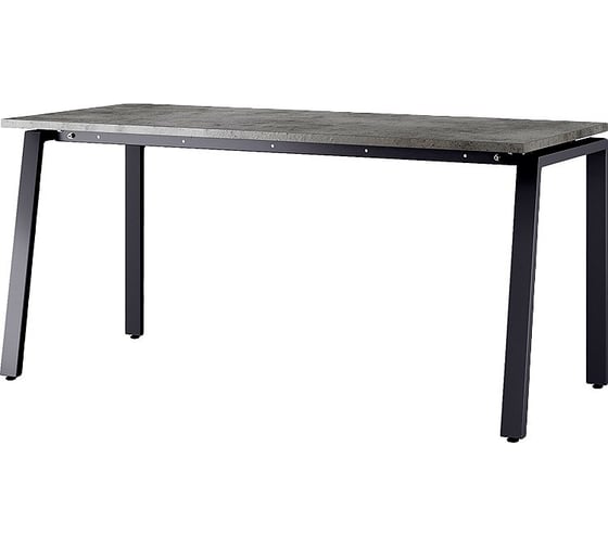 Стол офисный Kobor AB-120/70 black/chicago 210863