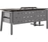 Стол офисный Kobor AB-120/70 aluminum/charlston 211134 4