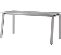 Стол офисный Kobor AB-120/80 aluminum/chicago 211078