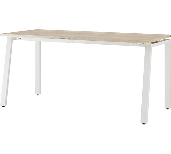 Стол офисный Kobor AB-120/70 white/natural 211217