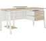 Стол офисный Kobor AB-120/70 white/natural 211217 2