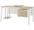 Стол офисный Kobor AB-120/70 white/natural 211217 3