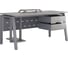 Стол офисный Kobor AB-120/70 graphite/chicago 210967 2