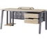 Стол офисный Kobor AB-120/70 graphite/natural 211009 3