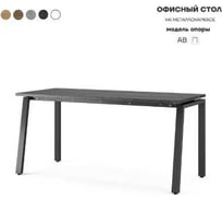 Стол офисный Kobor AB-120/70 black/wood 210884