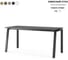 Стол офисный Kobor AB-160/80 black/wood 210893 1