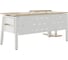 Стол офисный Kobor AB-160/60 white/natural 211212 4