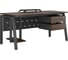Стол офисный Kobor AB-160/60 black/charlston 210921 2