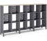 Стеллажная система Kobor SQ-3Х6 graphite/natural 220410 1