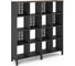 Стеллажная система Kobor SQ-4X4 black/charlston 220432 1