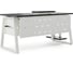 Стол компьютерный Kobor KTR-140/70 white/wood 254109 3