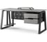 Стол компьютерный Kobor KTR-140/70 black/chicago 253776 2