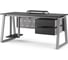 Стол компьютерный Kobor KTR-140/70 aluminum/wood 254005 2