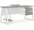 Стол компьютерный Kobor KTR-140/70 white/chicago 254088 3