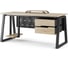 Стол компьютерный Kobor KTR-140/70 black/natural 253818 2
