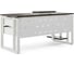 Стол компьютерный Kobor KO2-160/70 white/charlston 253736 3
