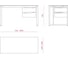 Стол компьютерный Kobor KO2-160/70 white/charlston 253736 9