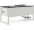 Стол компьютерный Kobor KO1-180/80 white/wood 253286 3