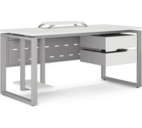 Стол компьютерный Kobor KO1-180/80 aluminum/premium 253140