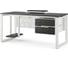 Стол компьютерный Kobor KO1-80/60 white/wood 253267 5