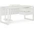 Стол компьютерный Kobor KO1-80/80 white/premium 253239 1