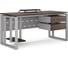 Стол компьютерный Kobor KO2-120/80 aluminum/charlston 253637 1