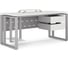 Стол компьютерный Kobor KO2-160/60 aluminum/premium 253541 1