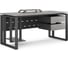Стол компьютерный Kobor KO2-160/80 black/chicago 253368 1