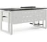 Стол компьютерный Kobor KO2-160/60 white/wood 253687 3