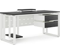 Стол компьютерный Kobor KO2-180/80 white/wood 253702