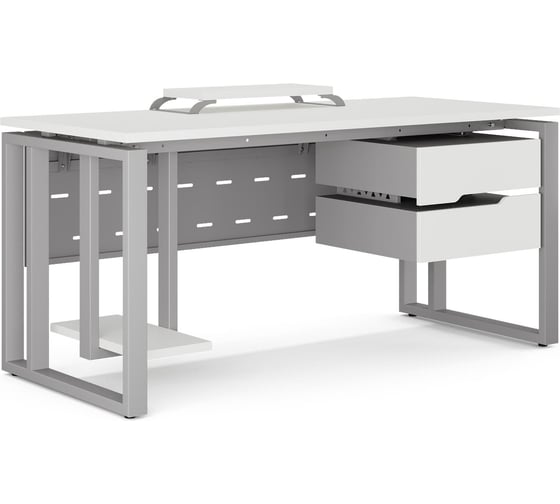Стол компьютерный Kobor KO2-80/70 aluminum/premium 253544